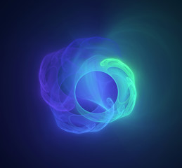 Abstract fractal background for creative design