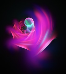 Abstract fractal background for creative design