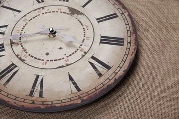 Fotobehang vintage clock © erllre