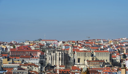 Fototapeta na wymiar panorama of ols lisbon