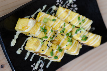 japanese egg sushi