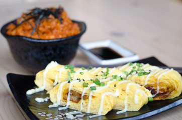 japanese egg sushi