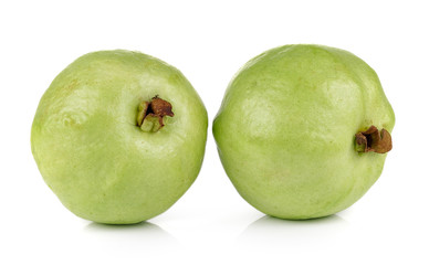 guava fruit isolated on white background