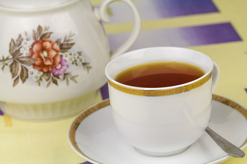 Cup of tea.