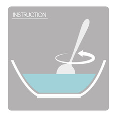 preparation instructions icon