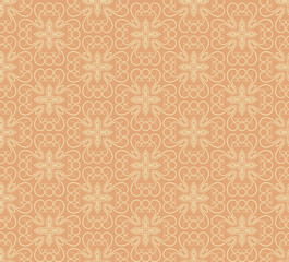 Asian seamless background oriental pattern vintage wallpaper vector illustration