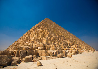 Fototapeta na wymiar pyramids of the pharaohs in Giza