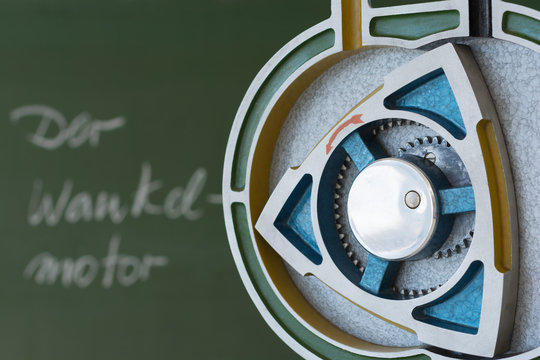 Querschnitt Wankelmotor