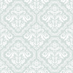 Obraz premium Damask Seamless Pattern