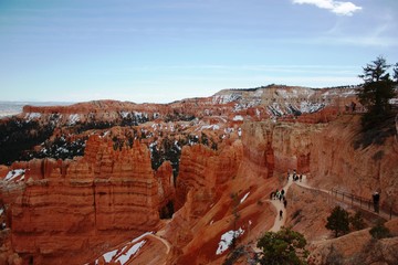 Rim Trail Sunrise at Bryce Canyon National Park, Utah