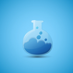 Chemical laboratory flask