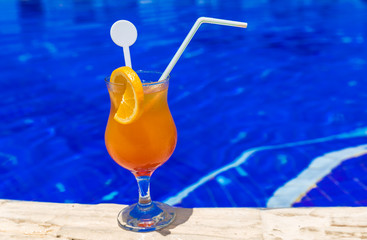 Exotic Cocktail in tropical destination