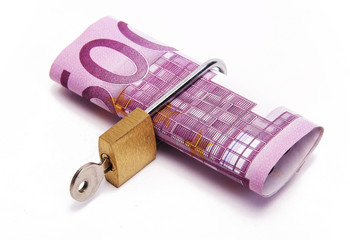 five hundred euros locked