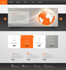 Elegant Business Website Template Desing