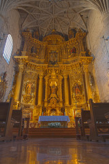 Altar of the Santiago Church in Puente la Reina