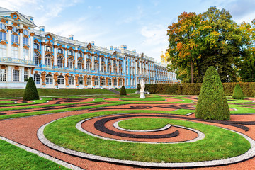 Obraz premium Catherine Palace in Pushkin, Russia
