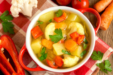 Vegetable soup