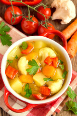 Vegetable soup
