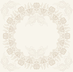 Invitation, anniversary card with label for your personalized