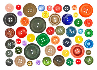 collection of various buttons
