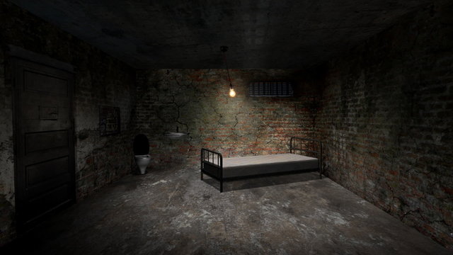 basement jail cell