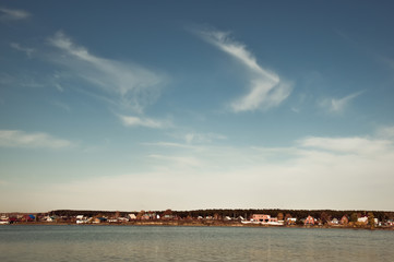 Beautiful Panorama lake