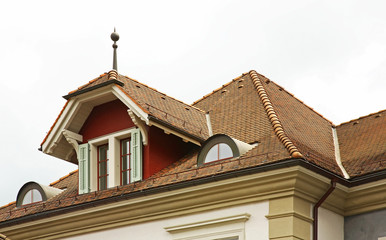 House in Stans. Nidwalden. Switzerland