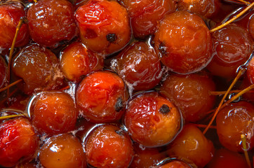 cooked fresh homemade paradise apple jam