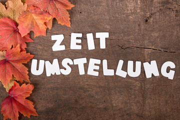 Zeitumstellung