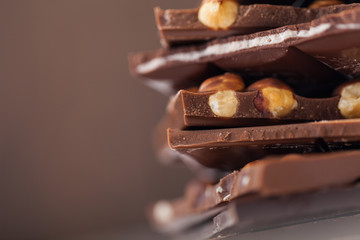 Chocolate and nuts