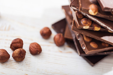 Chocolate and nuts