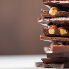 Chocolate and nuts