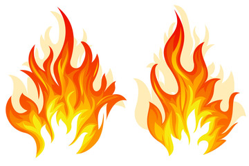 Two vector fire