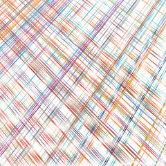 Abstract rainbow curved stripes color line art vector background
