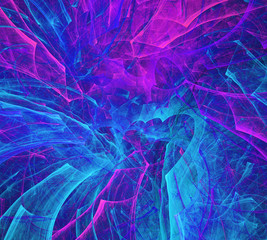 Abstract fractal background for creative design