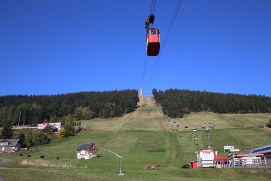 Seilbahn in Oberwiesenthal