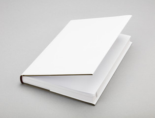 Blank book white cover 5,5 x 8,8 in