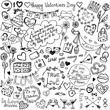 Sketch Saint Valentine's Day 