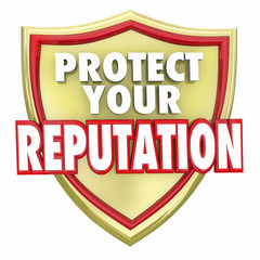 Protect Your Reputation Shield Words