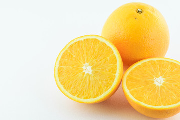 Orange fruit isolated