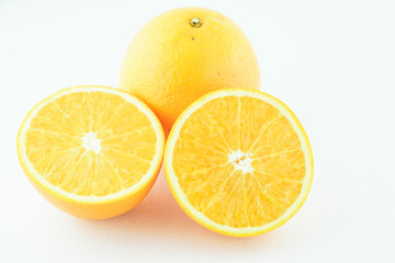 Orange fruit isolated