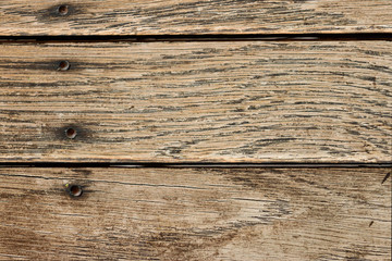 Distressed Horizontal Wood Plank Boards Background