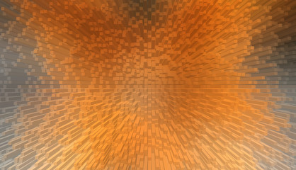 Background with light orange cubes