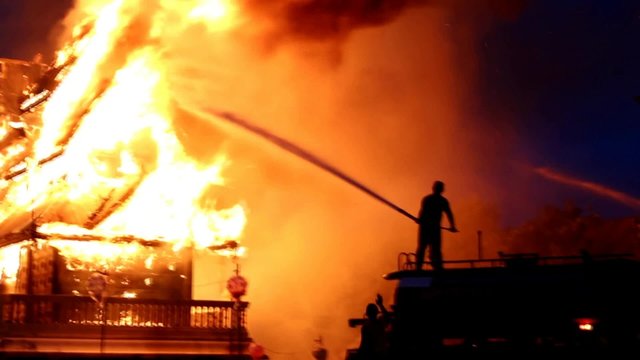 The museum on fire. On 11 October 2015 fire at the Museum in Maesariang Mae Hong Son, Thailand