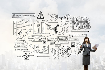 Obraz premium Science of business planning