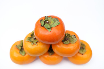 Japanese persimmons in the white #2