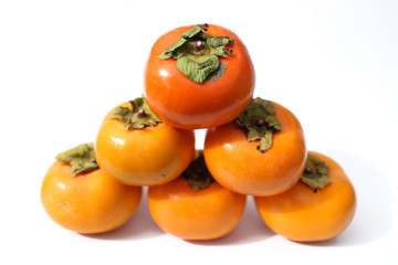 Japanese persimmons in the white #3