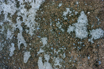  texture of an old concrete wall