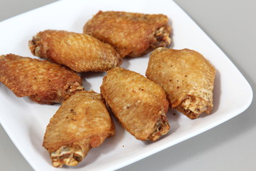 Fried chicken wings 