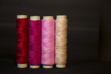 colorful cotton for sewing